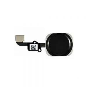 iPhone 6 Hjemknapp Med Flex Kabel - Svart